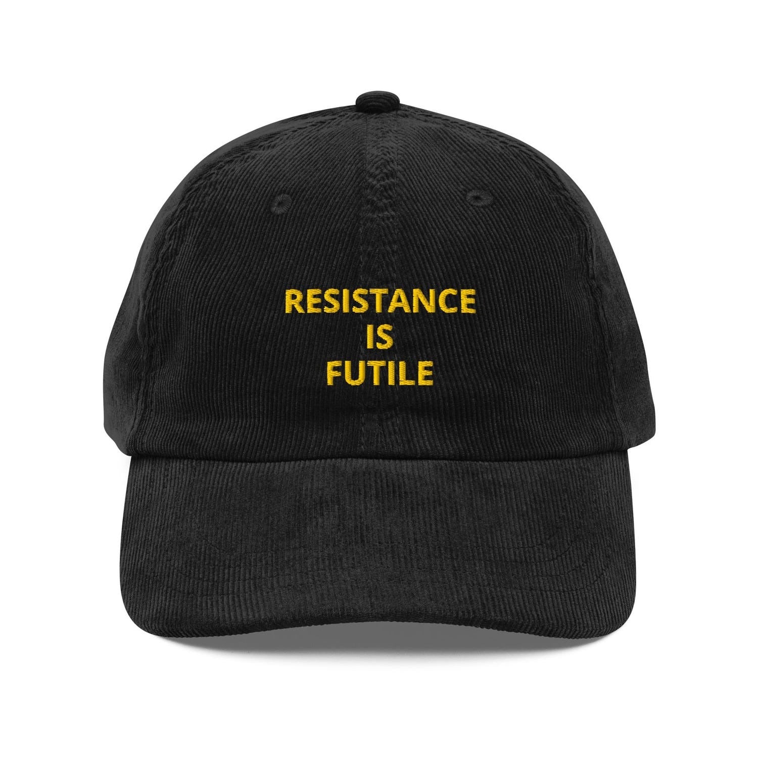 Custom Embroidered Resistance is Futile Hat