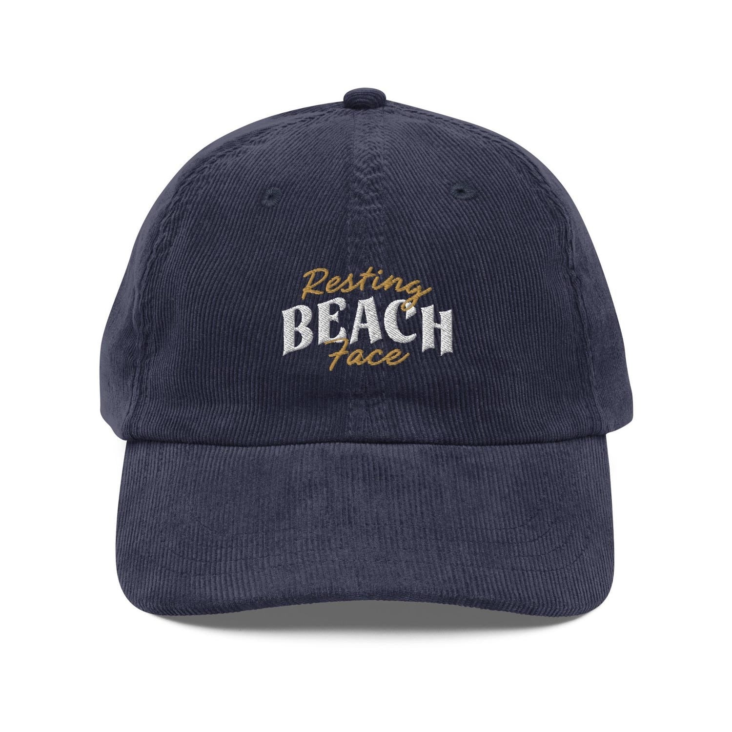 Custom Embroidered Resting Beach Face Hat