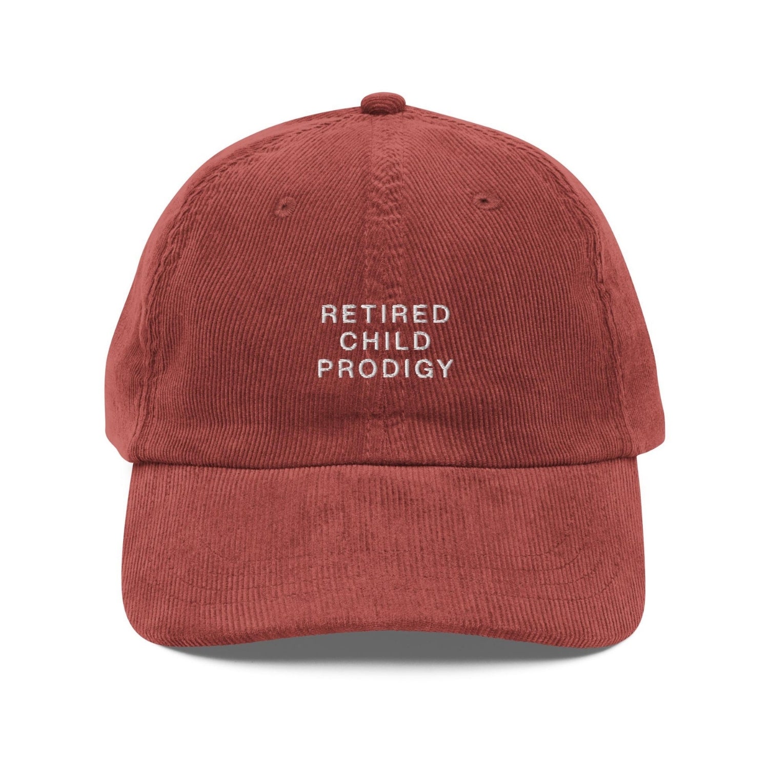 Custom Embroidered Retired Child Prodigy Hat