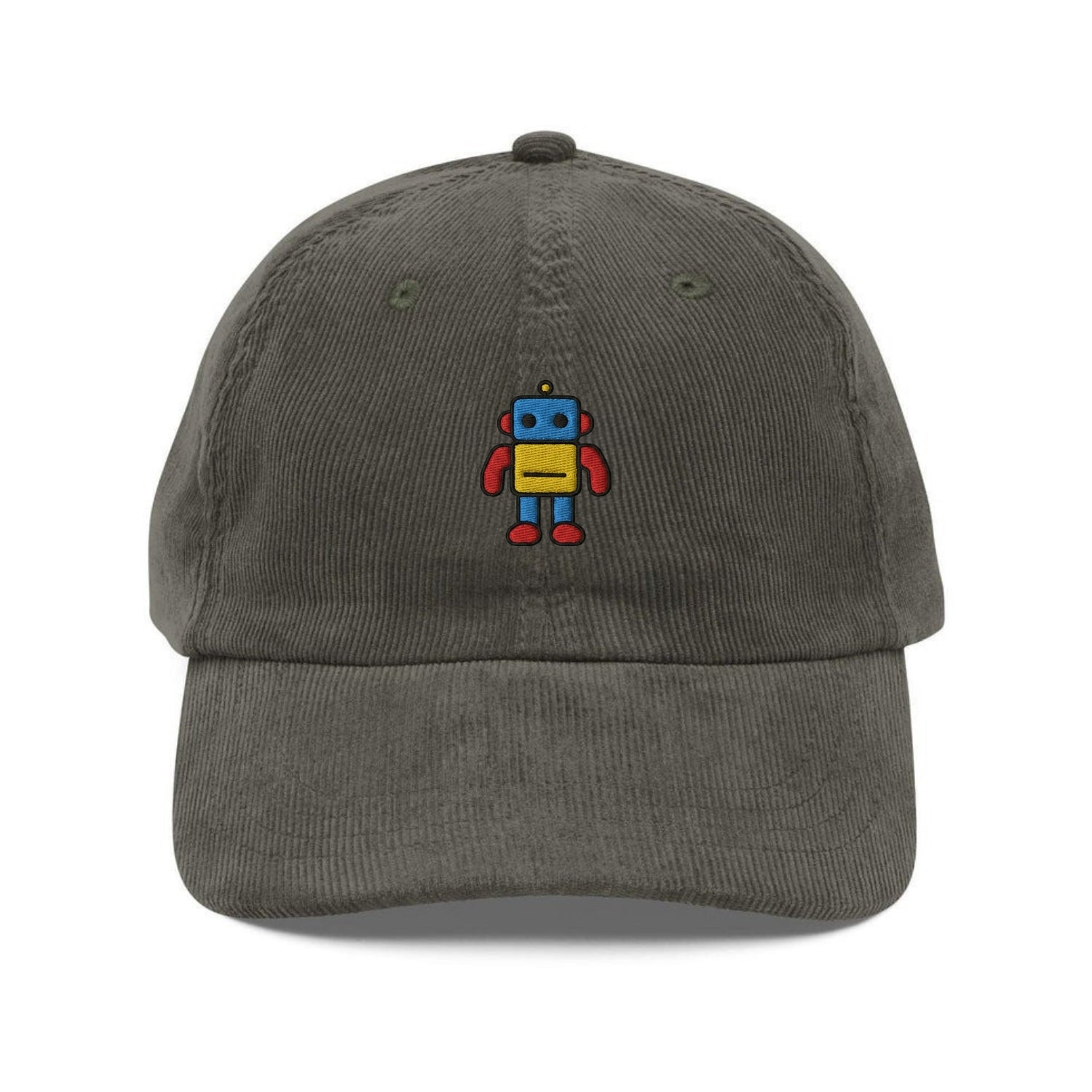 Custom Embroidered Robot Hat