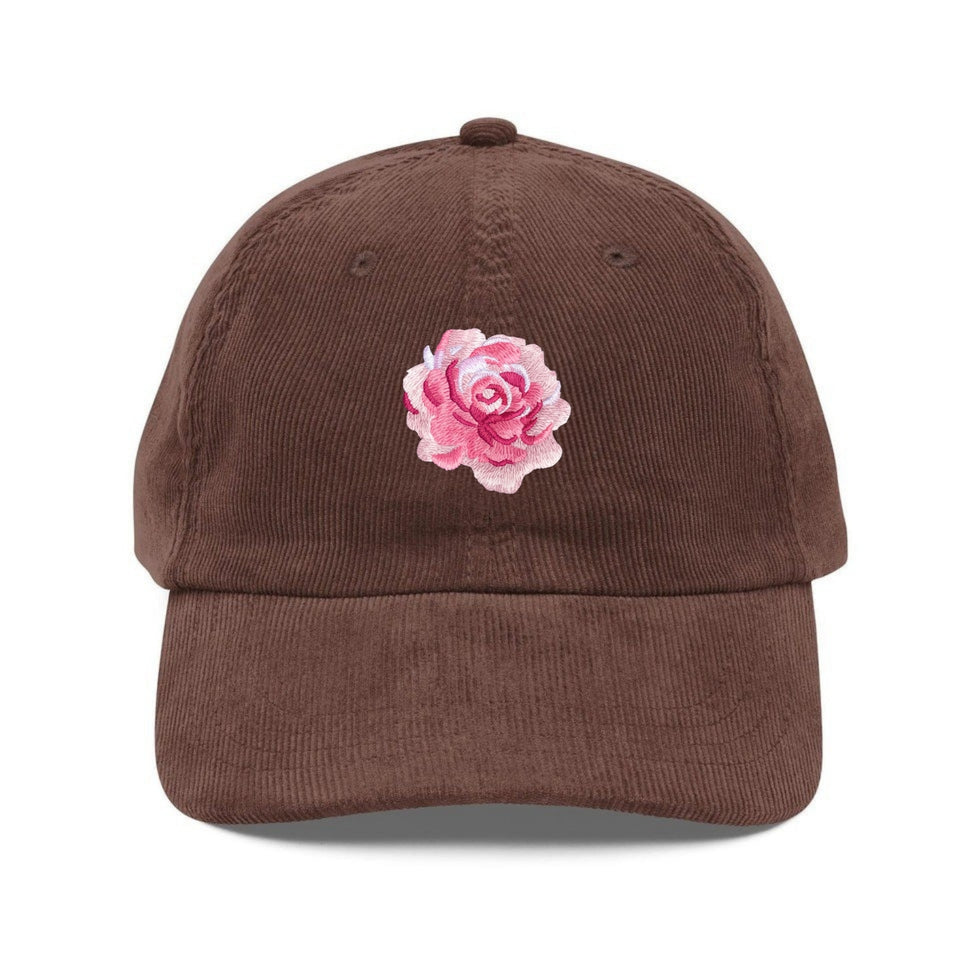 Custom Embroidered Rose Flower Hat – GatorHats