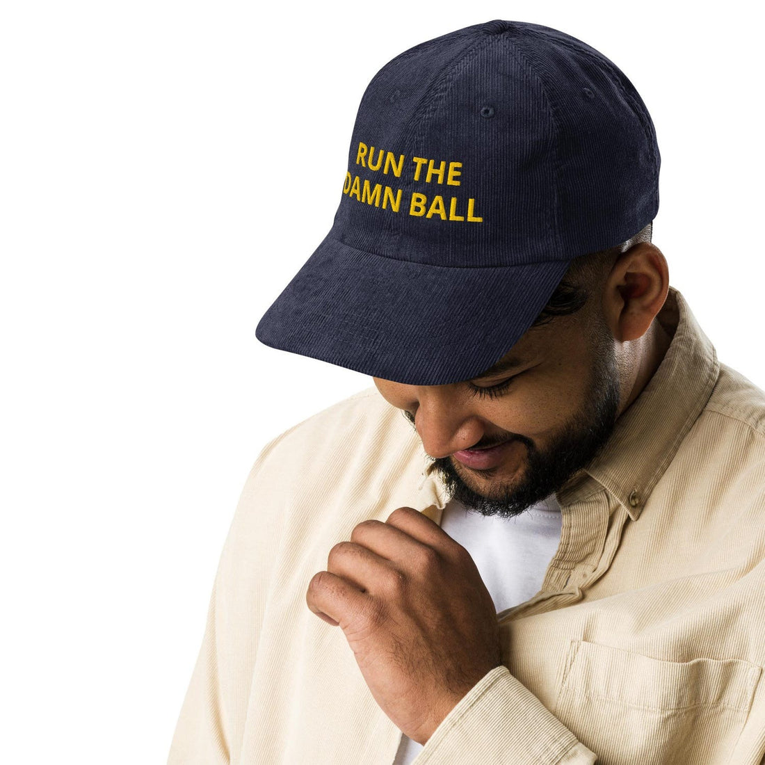 Custom Embroidered Run the Damn Ball Hat