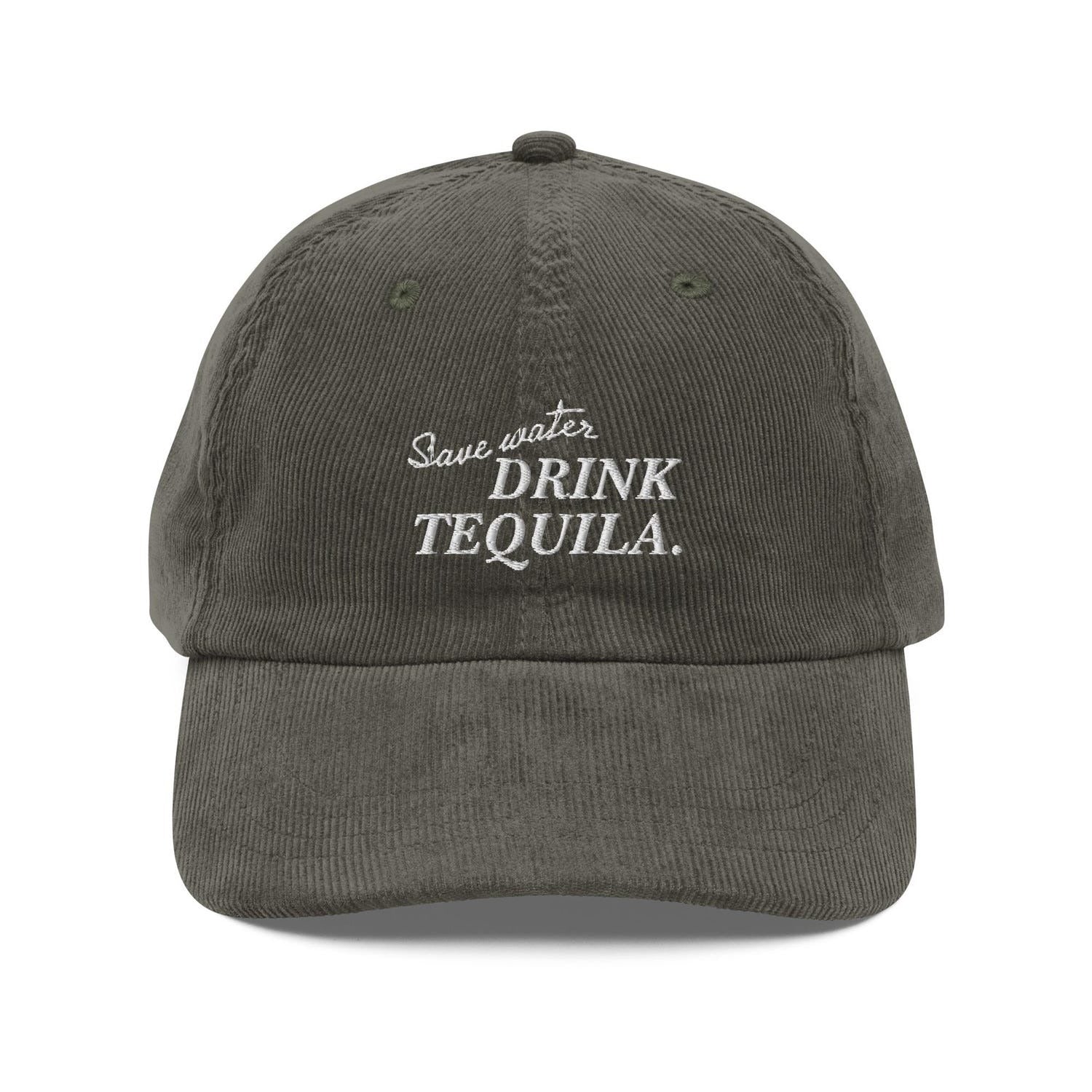 Custom Embroidered Save Water Drink Tequila Hat