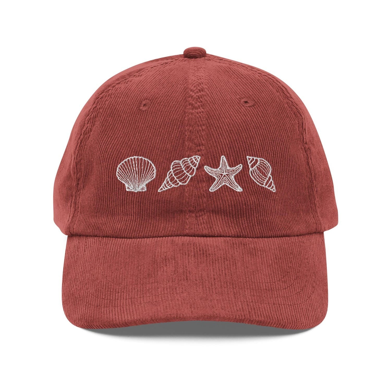 Custom Embroidered Sea Shell Hat