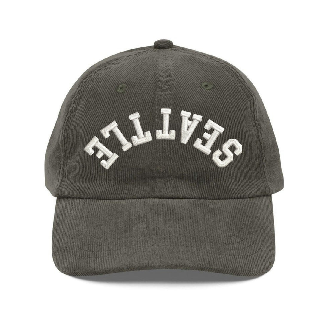 Custom Embroidered Seattle Upside Down Hat - Game Day Football Fan Cap
