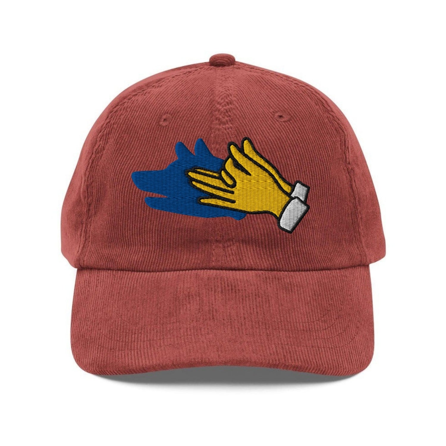 Custom Embroidered Shadow Puppet Hands Hat
