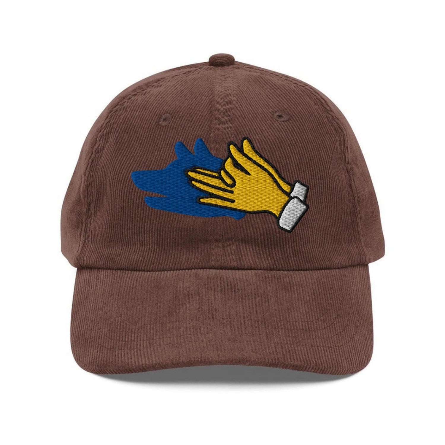 Custom Embroidered Shadow Puppet Hands Hat