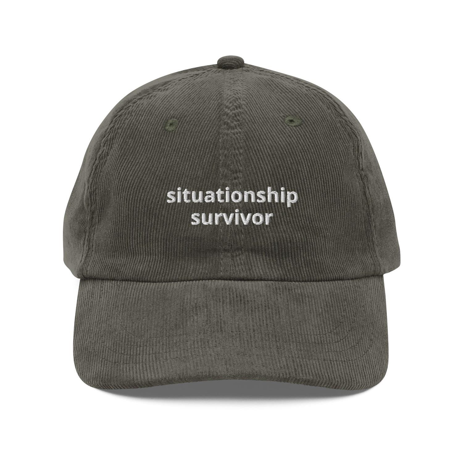 Custom Embroidered Situationship Survivor Hat