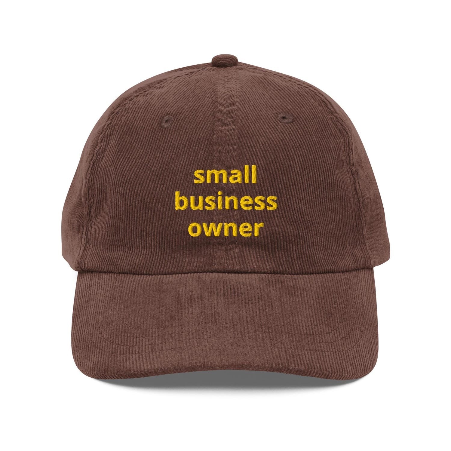Custom Embroidered Small Business Owner Hat