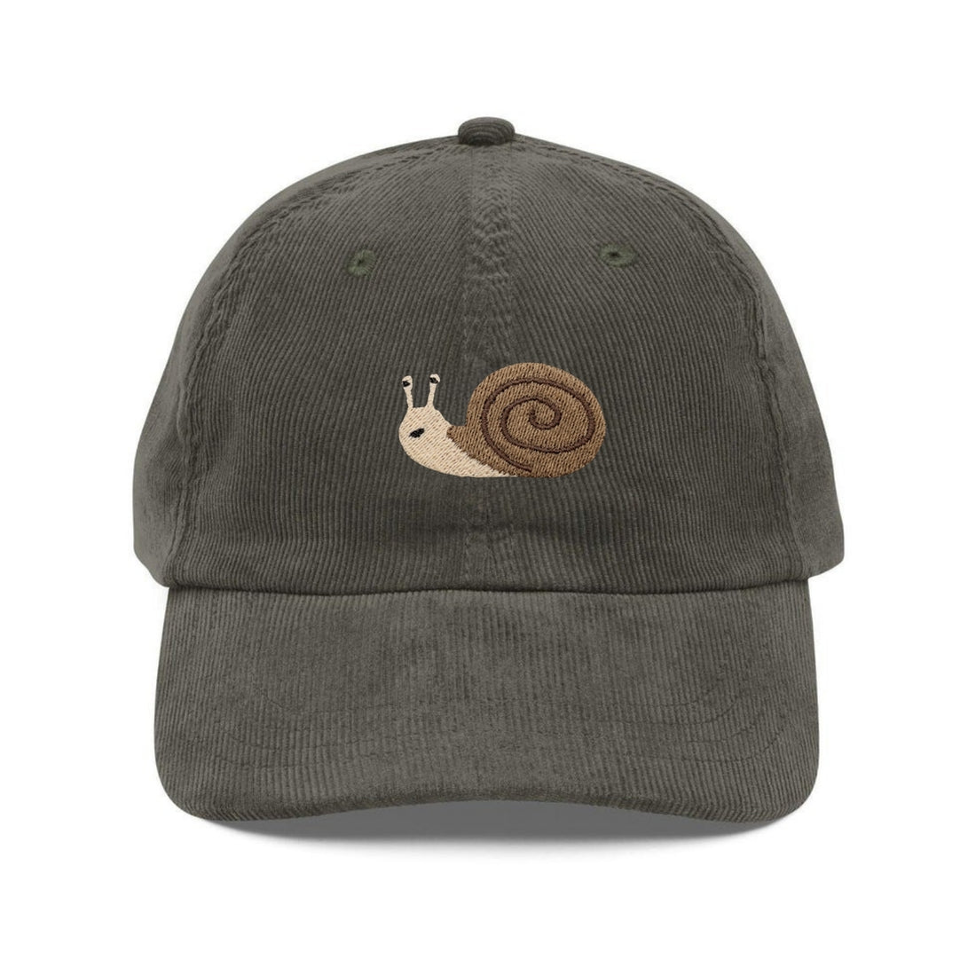 Custom Embroidered Snail Hat - Cute Animal Cap
