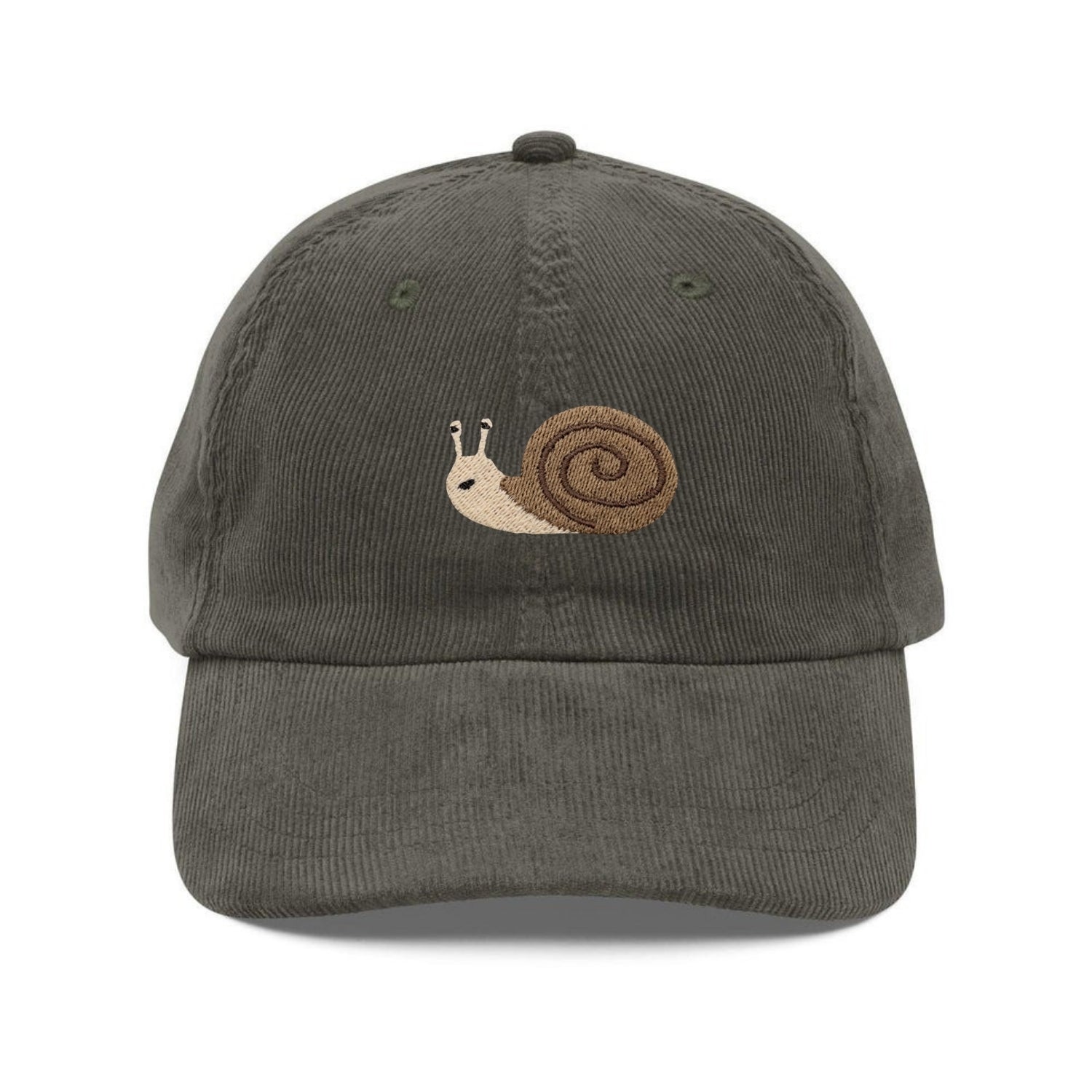 Custom Embroidered Snail Hat - Cute Animal Cap