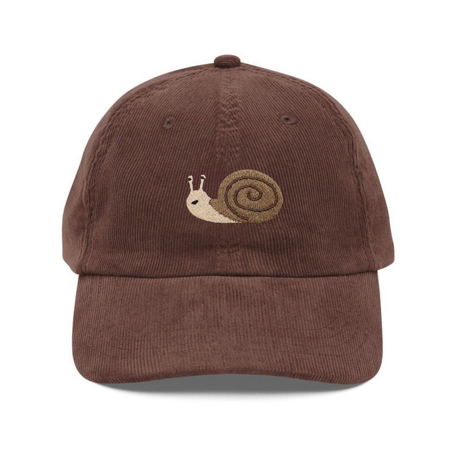 Custom Embroidered Snail Hat - Cute Animal Cap