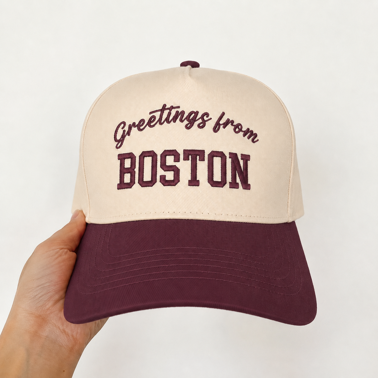 Custom Embroidered Snapback Hat – Personalized Text or Logo Cap
