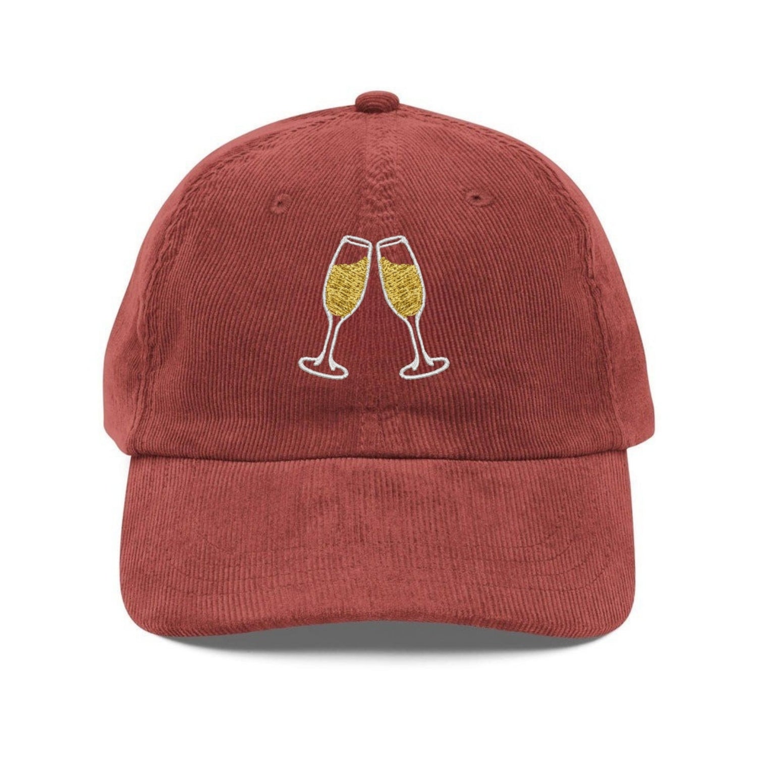 Custom Embroidered Sparkling Wine Glasses Hat