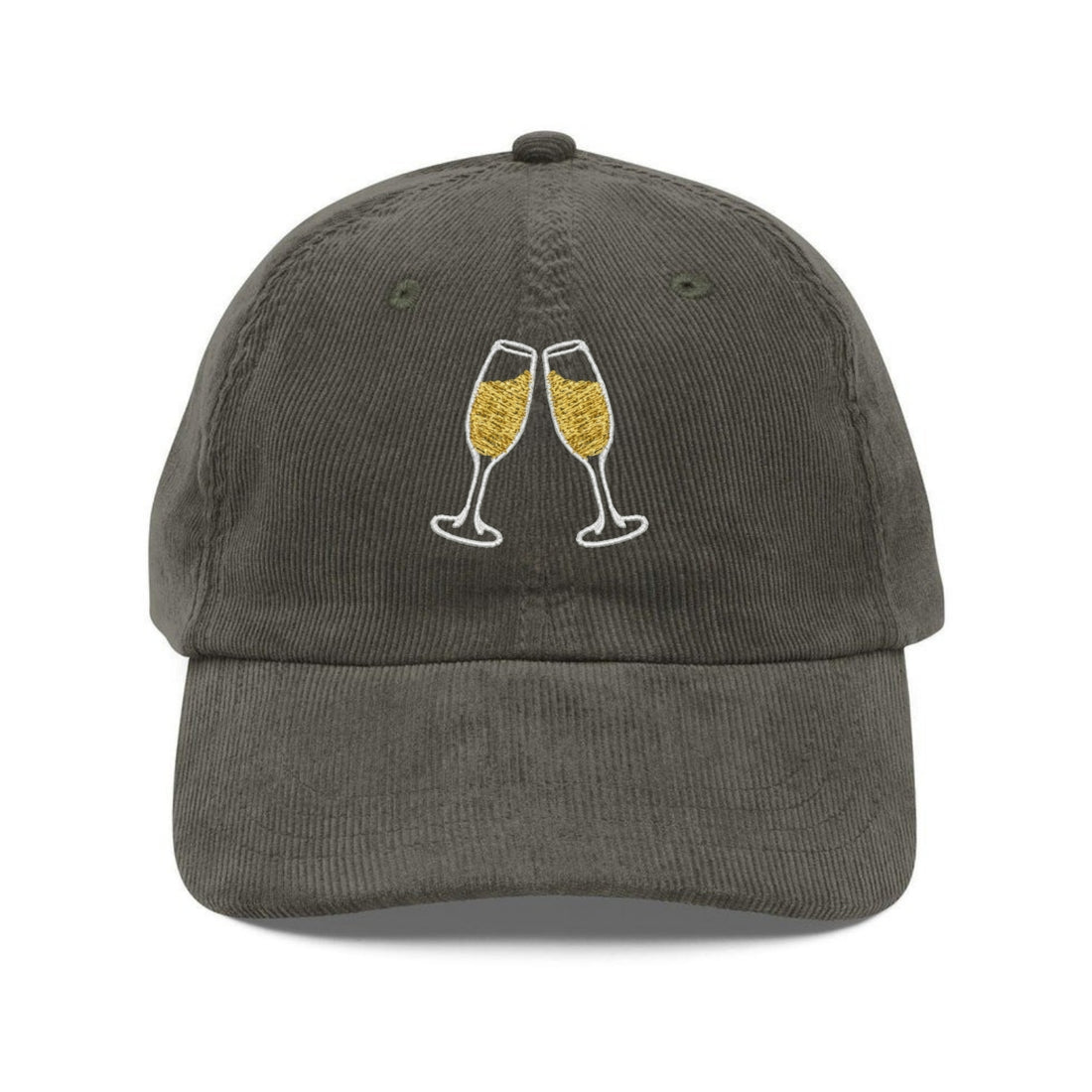 Custom Embroidered Sparkling Wine Glasses Hat