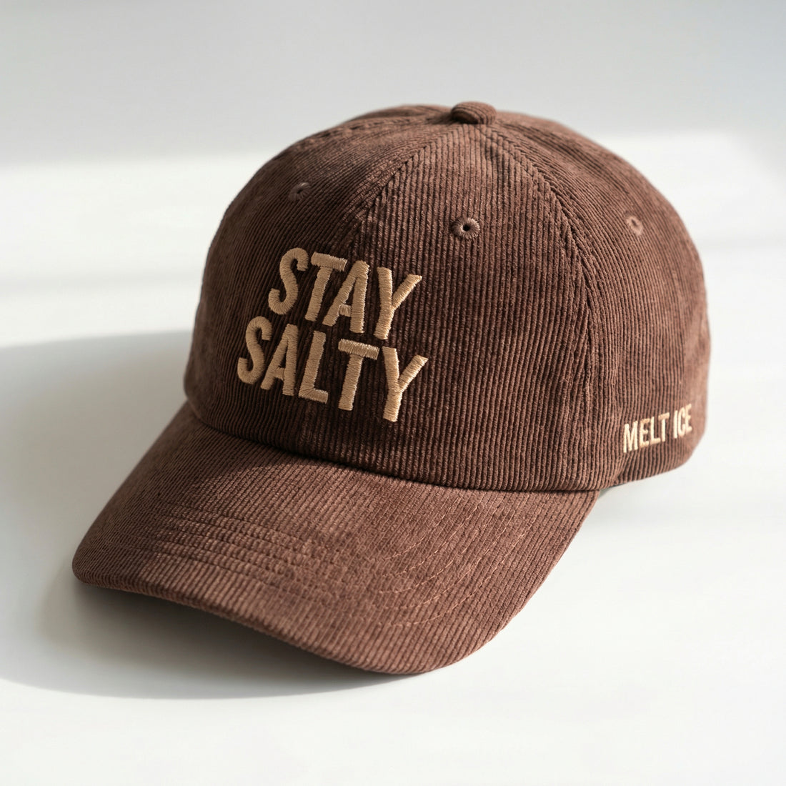 Custom Embroidered Stay Salty Melt ICE Reversible Hat - Human Rights Activist Cap