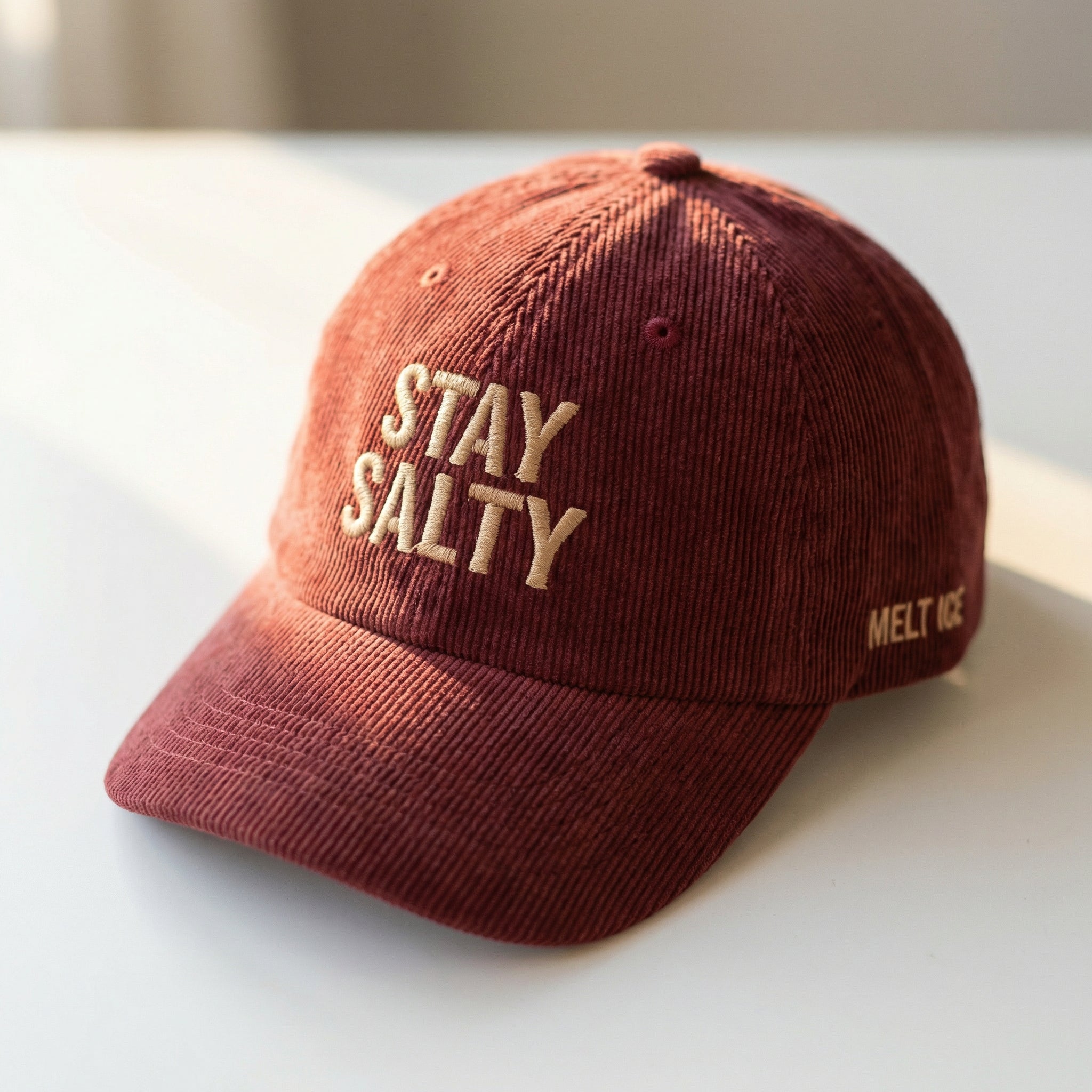 Custom Embroidered Stay Salty Melt ICE Reversible Hat - Human Rights Activist Cap