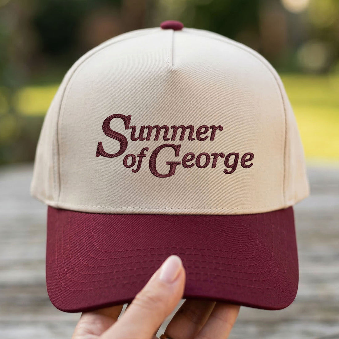Custom Embroidered Summer of George Snapback Hat