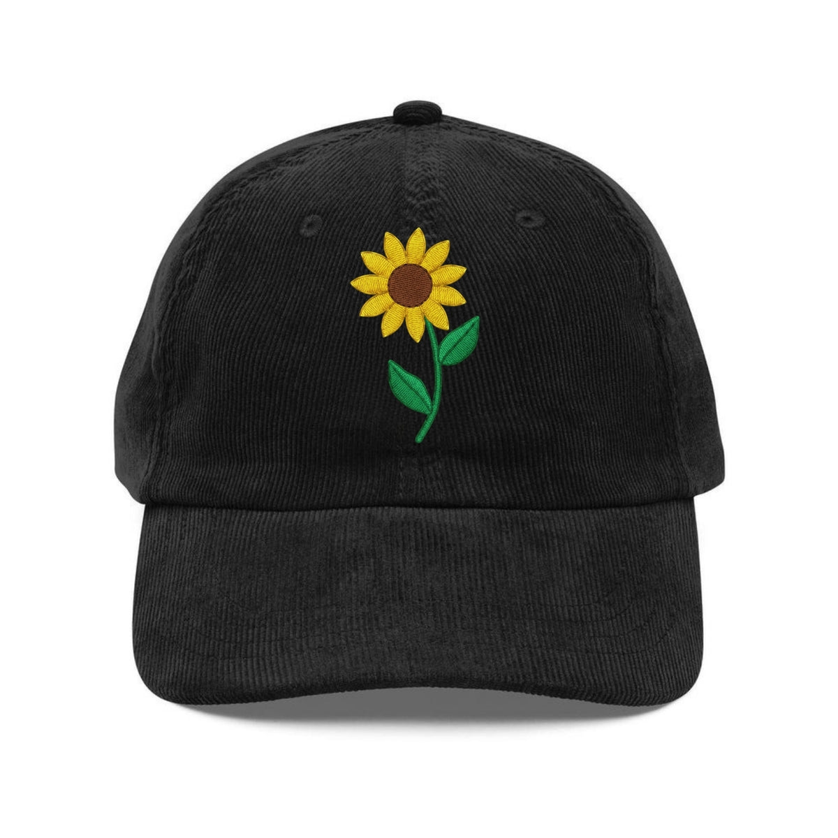 Custom Embroidered Sunflower Hat