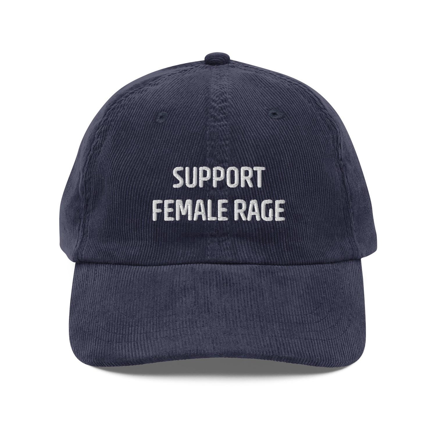 Custom Embroidered Support Female Rage Hat