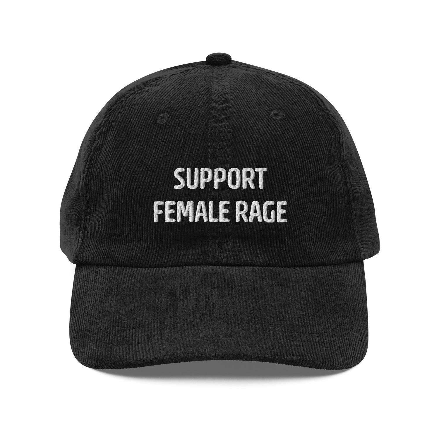 Custom Embroidered Support Female Rage Hat