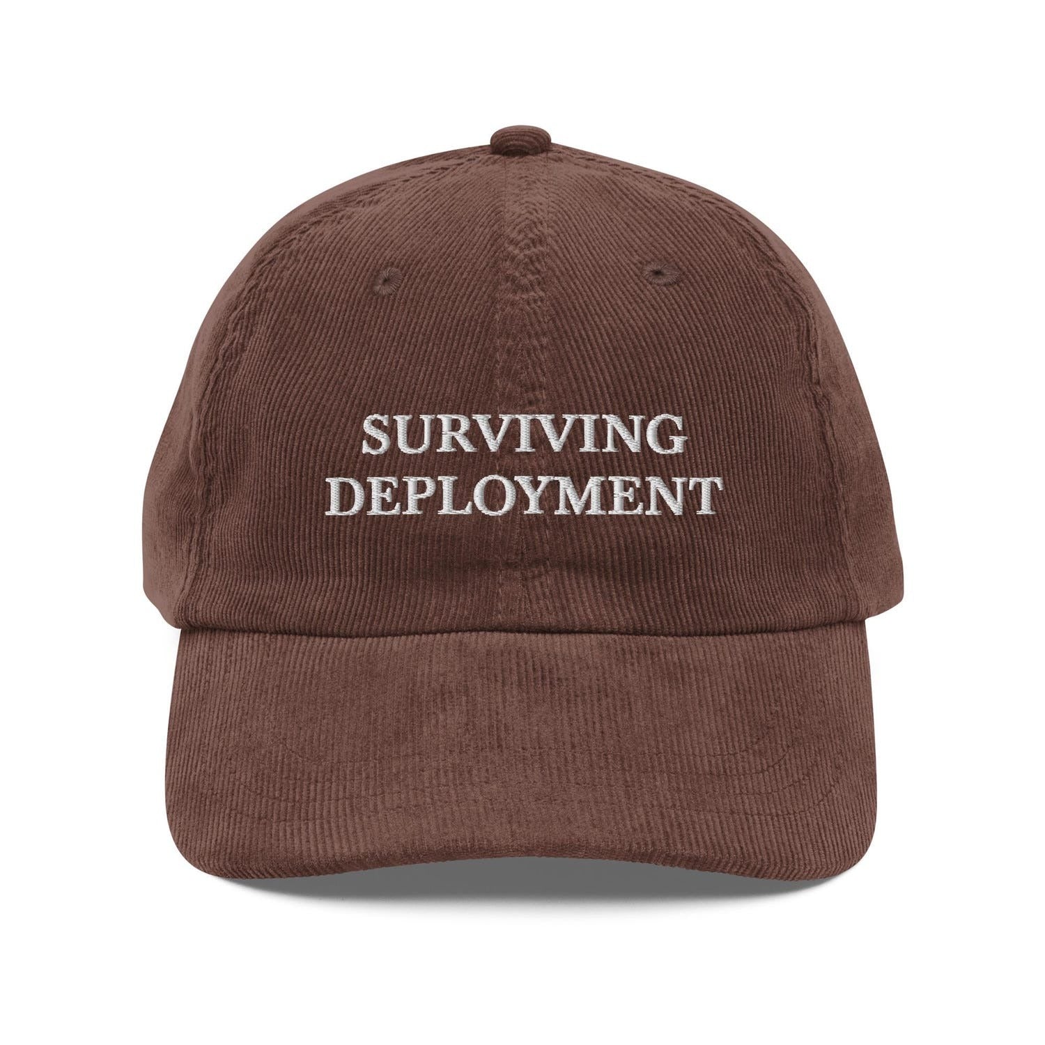 Custom Embroidered Surviving Deployment Hat