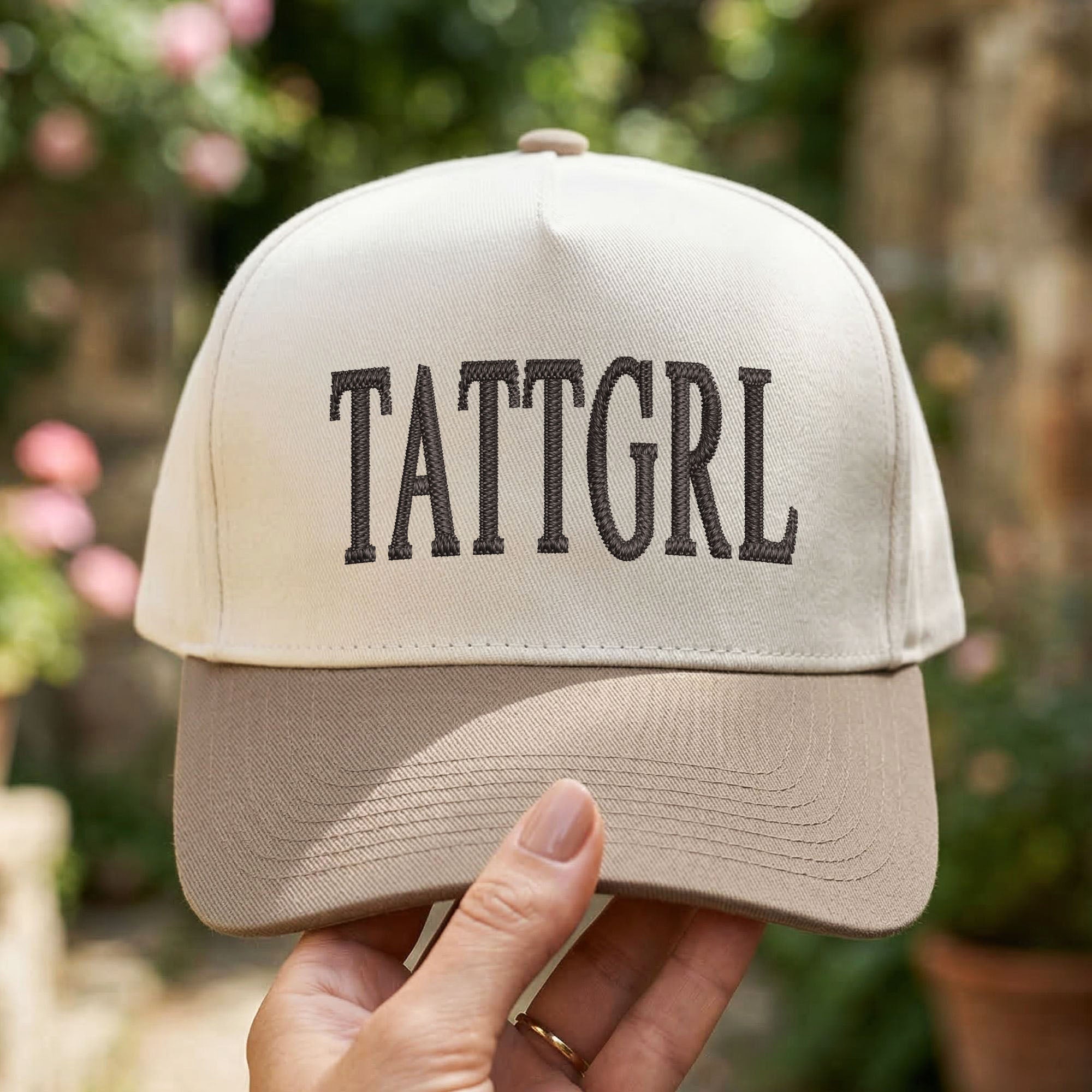 Custom Embroidered TATTGRL Snapback Hat