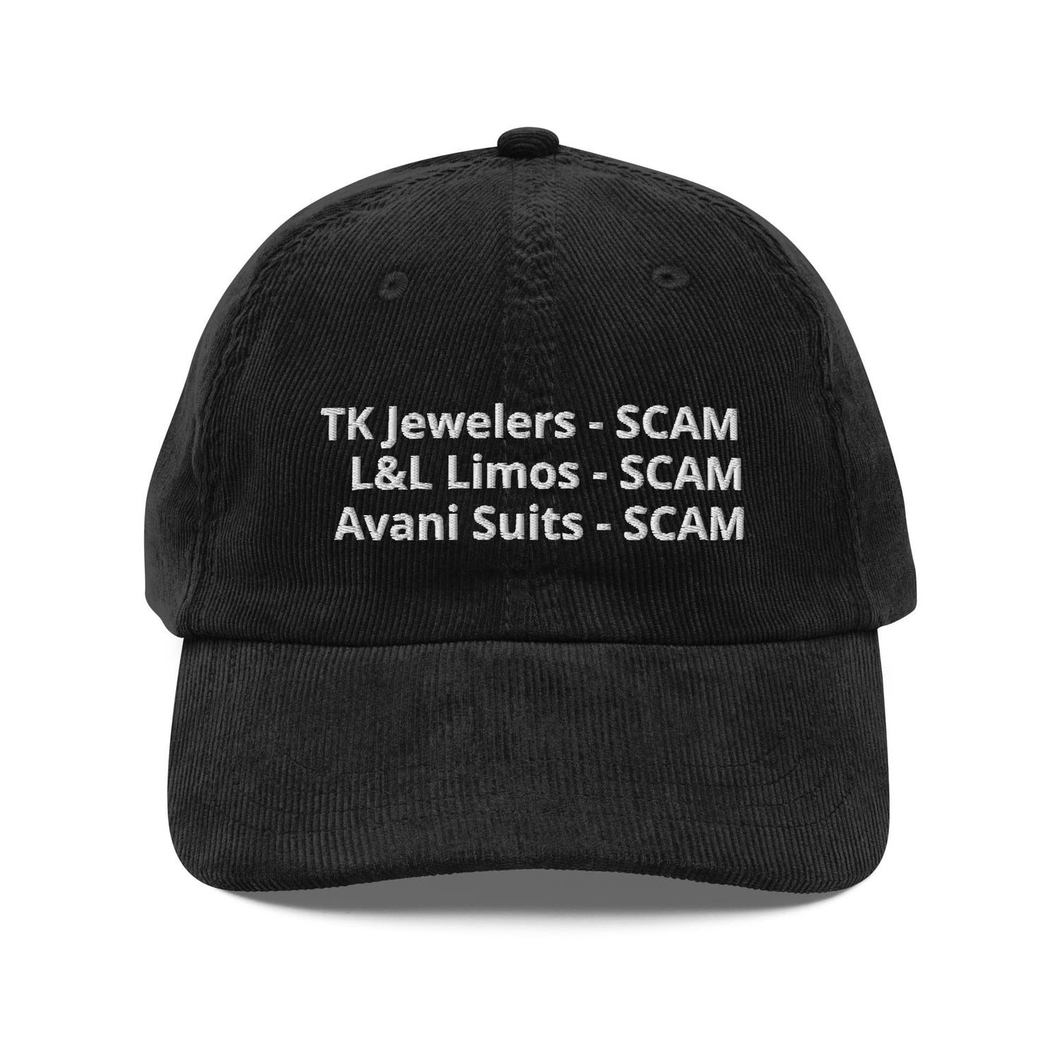 Custom Embroidered TK Jewelers SCAM Hat
