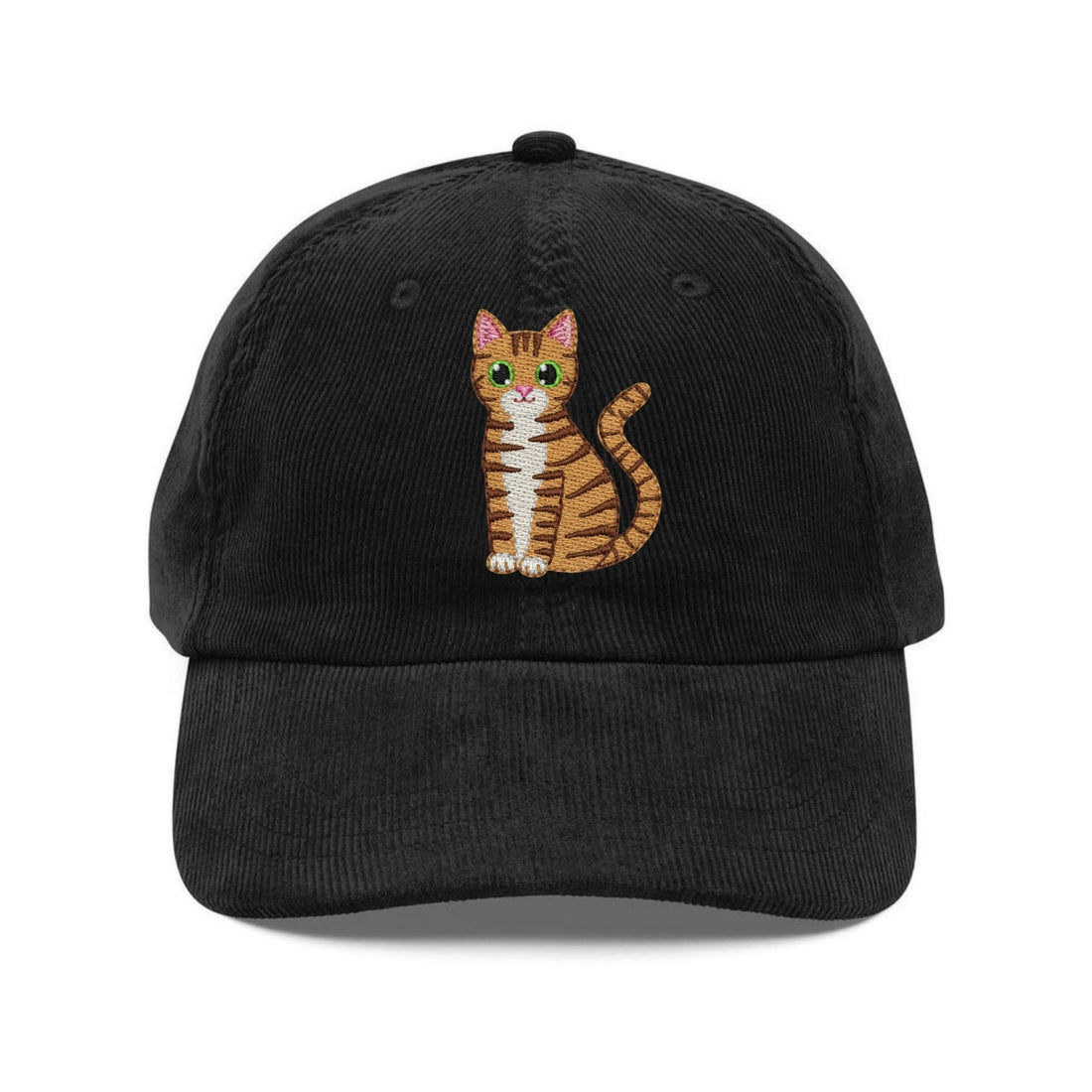 Custom Embroidered Tabby Cat Hat
