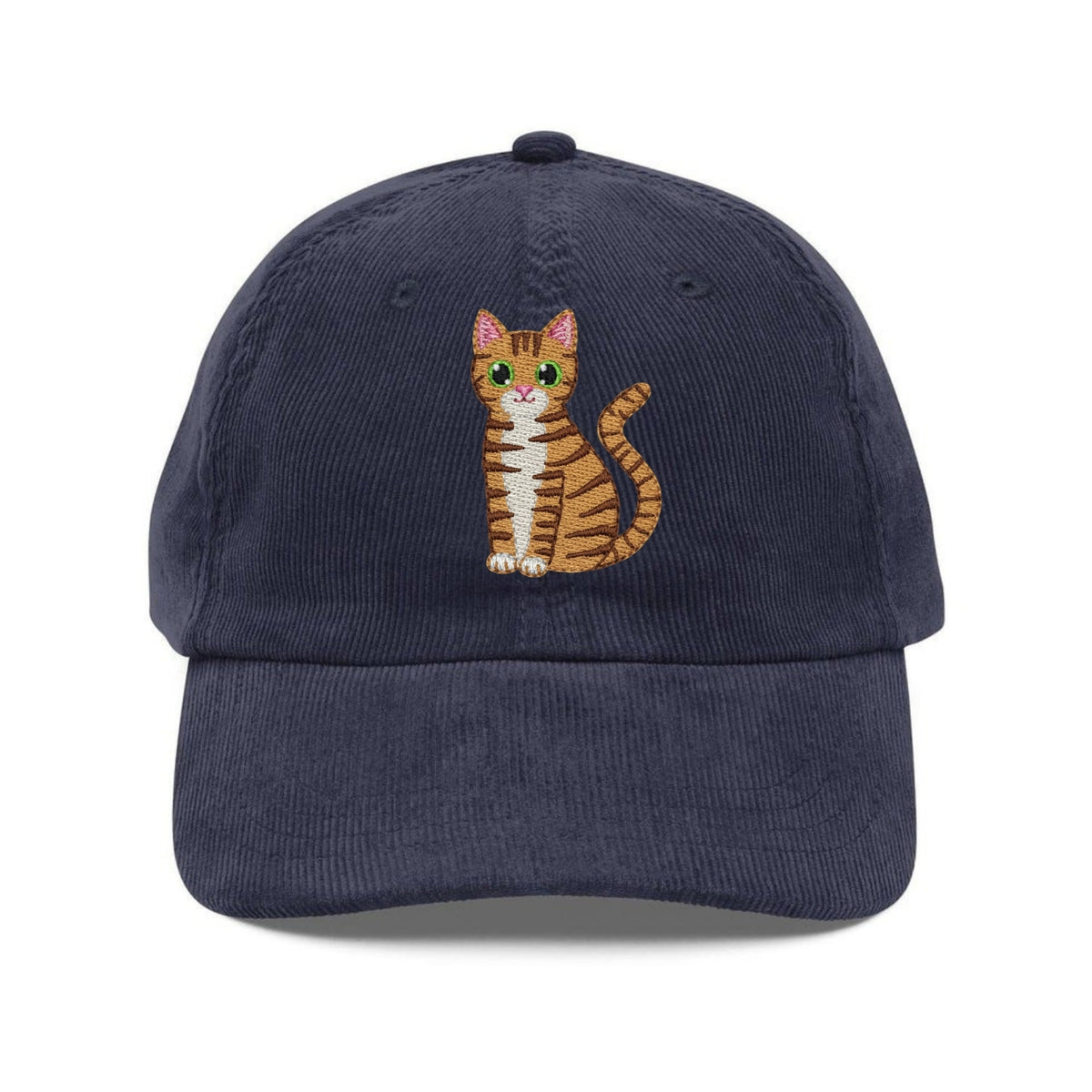 Custom Embroidered Tabby Cat Hat