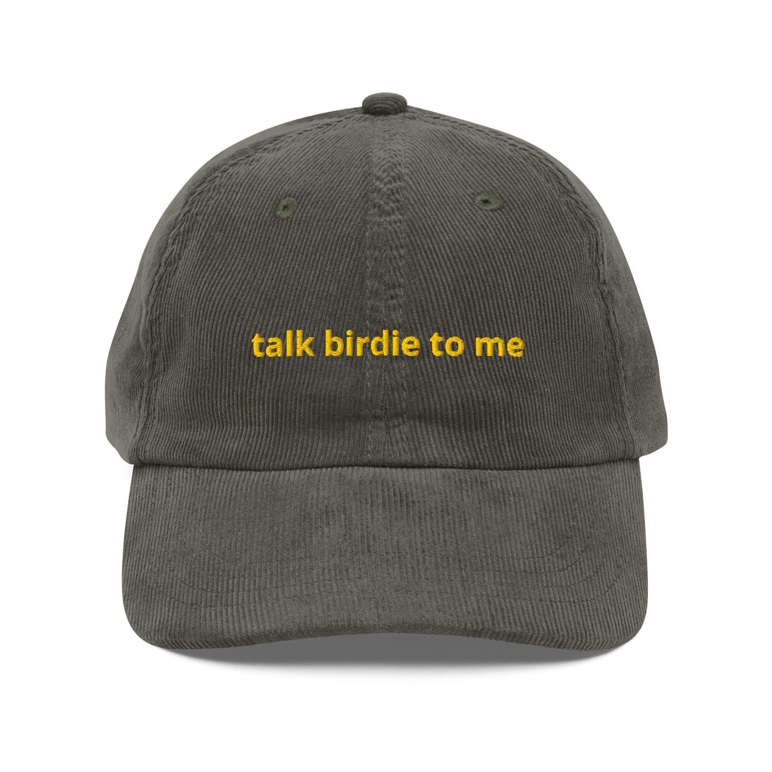 Custom Embroidered Talk Birdie to Me Hat