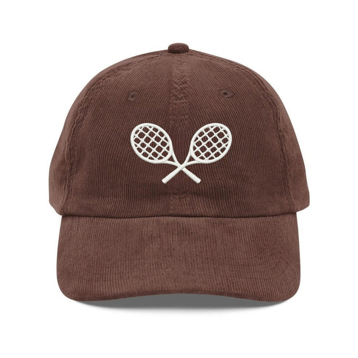 Custom Embroidered Tennis Racquets Crossed Hat