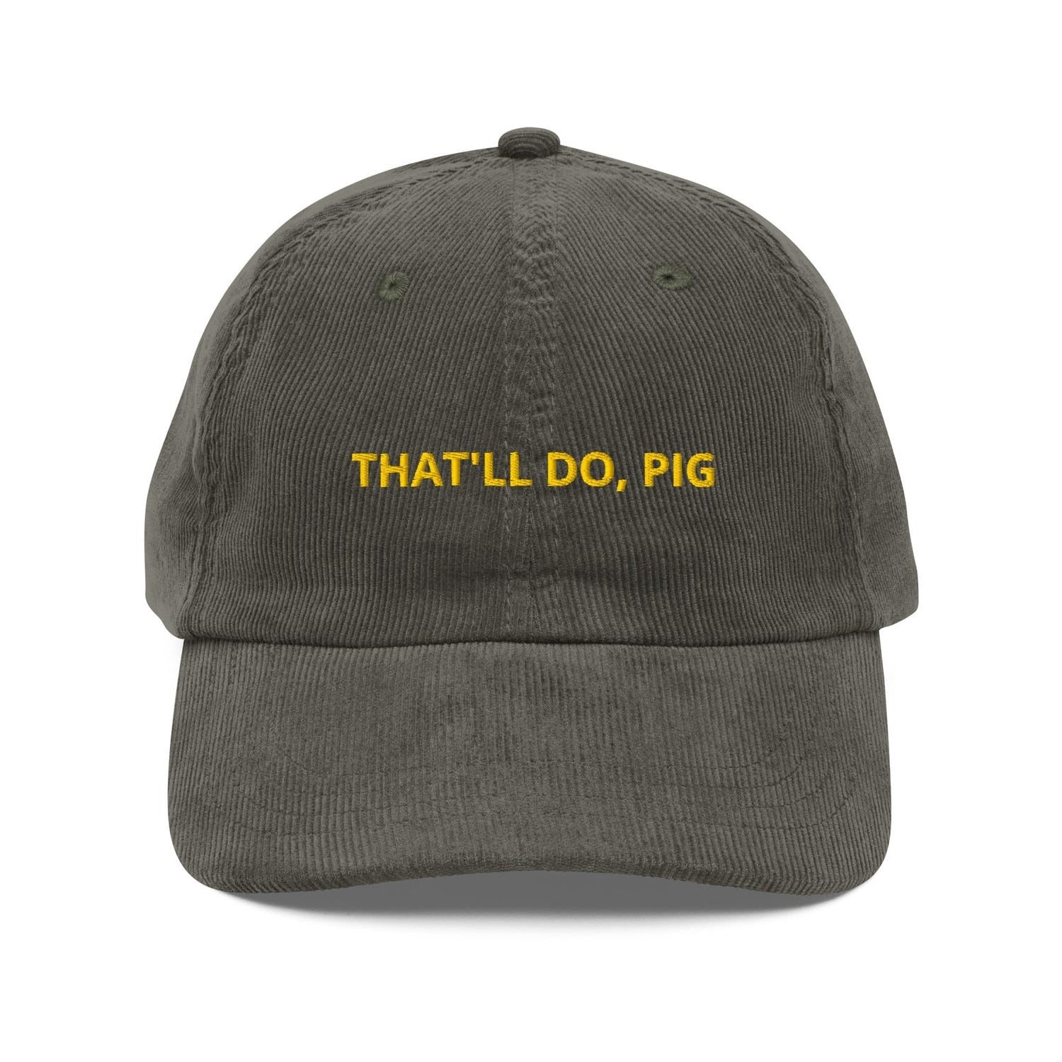 Custom Embroidered That'll Do, Pig Hat