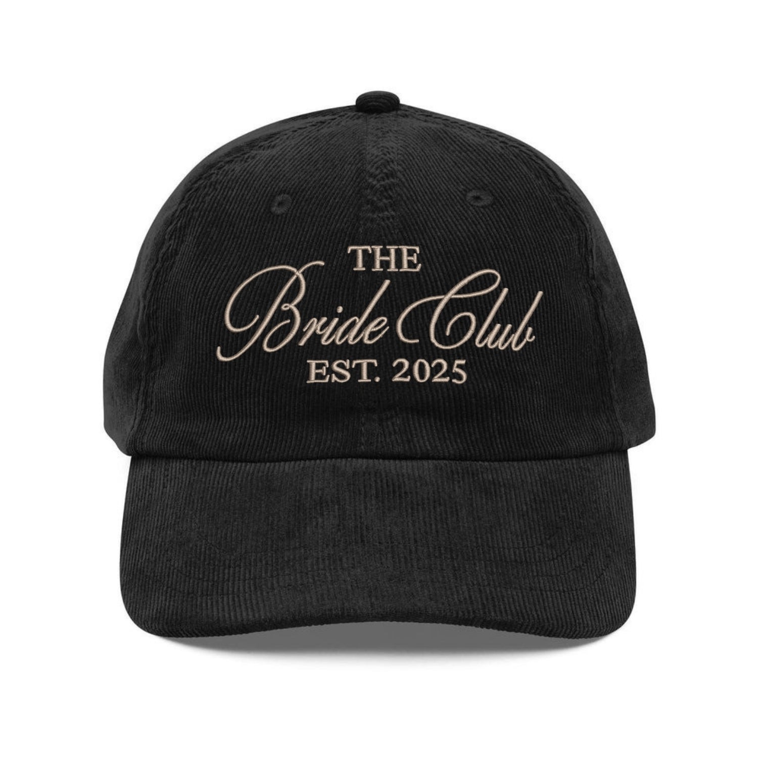 Custom Embroidered The Bride Club with Est Year Hat
