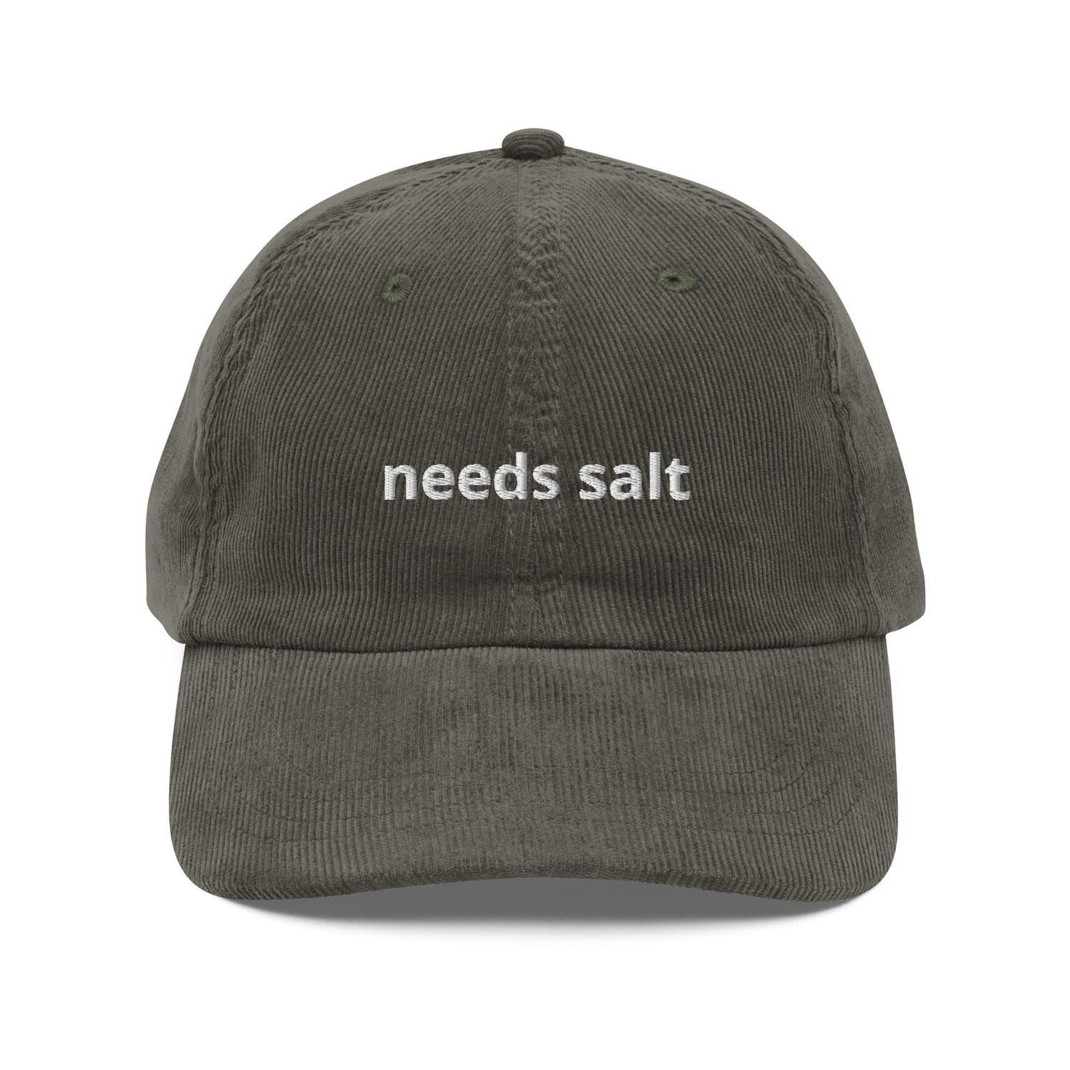 Custom Embroidered The Chef Needs Salt Hat