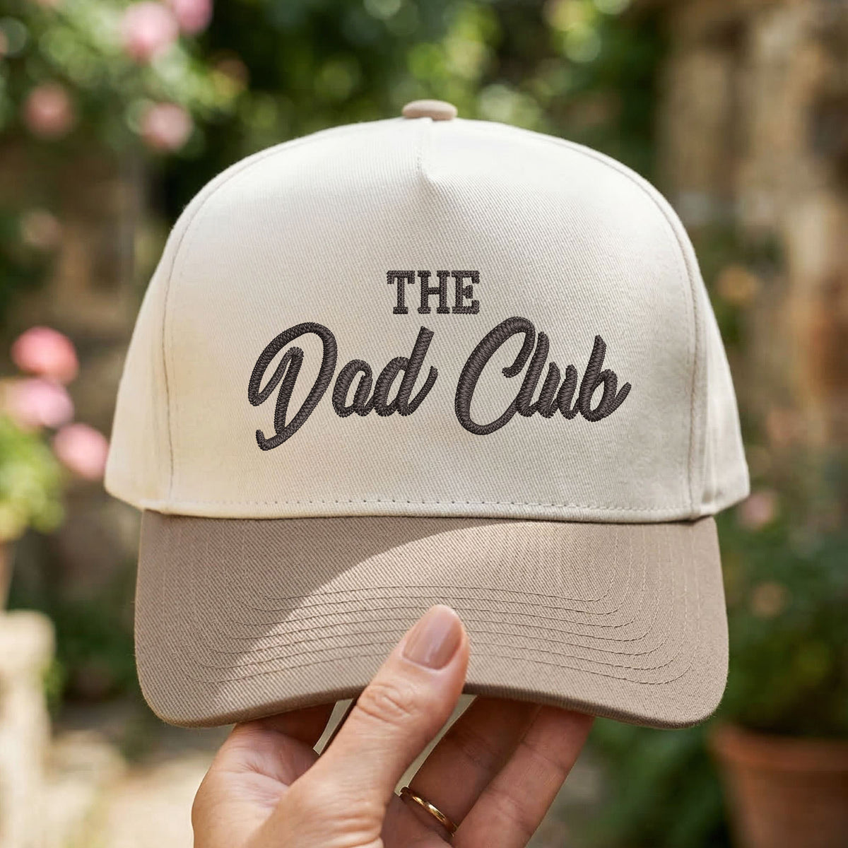 Custom Embroidered The Dad Club Snapback Hat