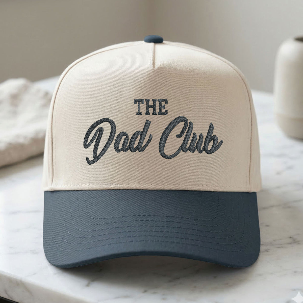 Custom Embroidered The Dad Club Snapback Hat