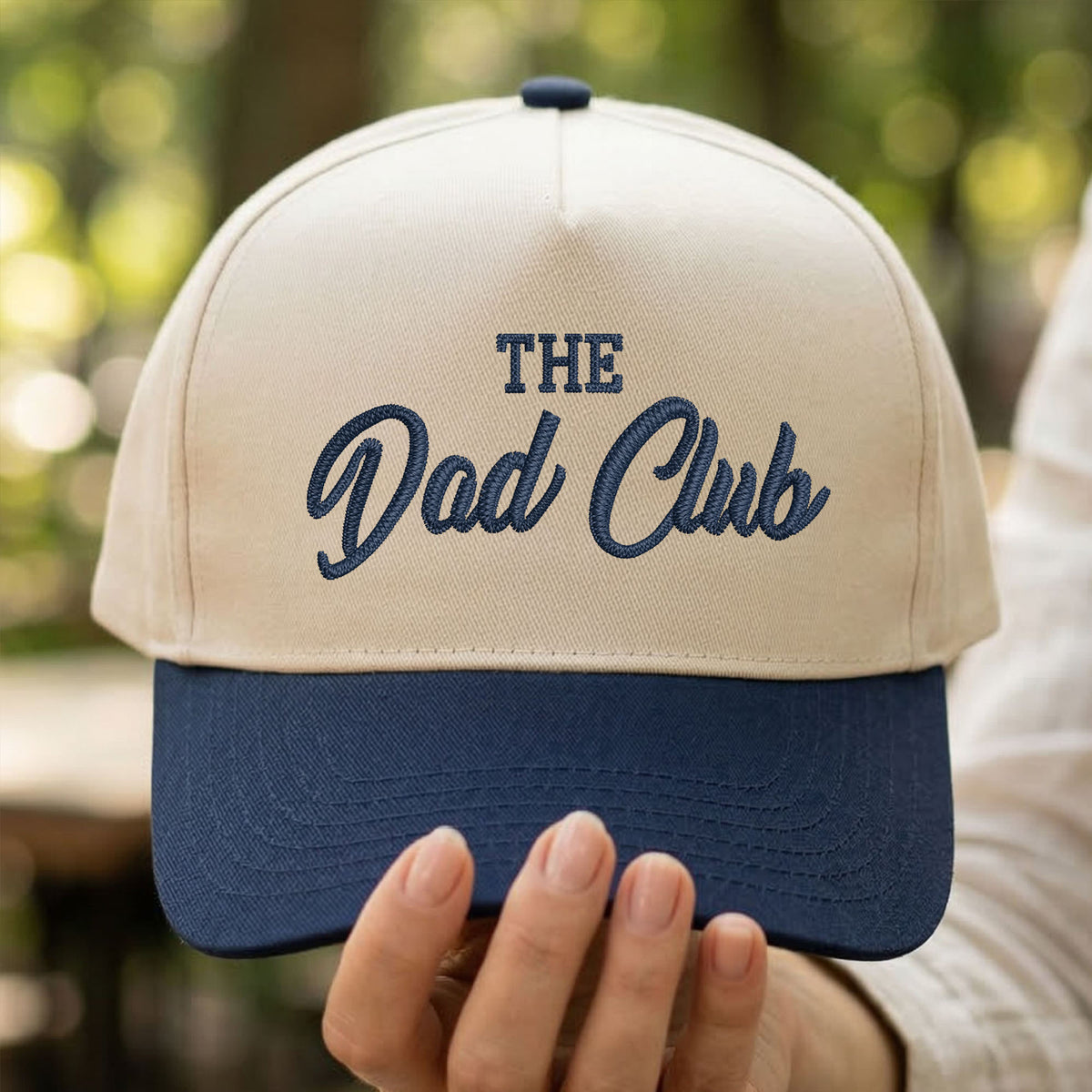 Custom Embroidered The Dad Club Snapback Hat