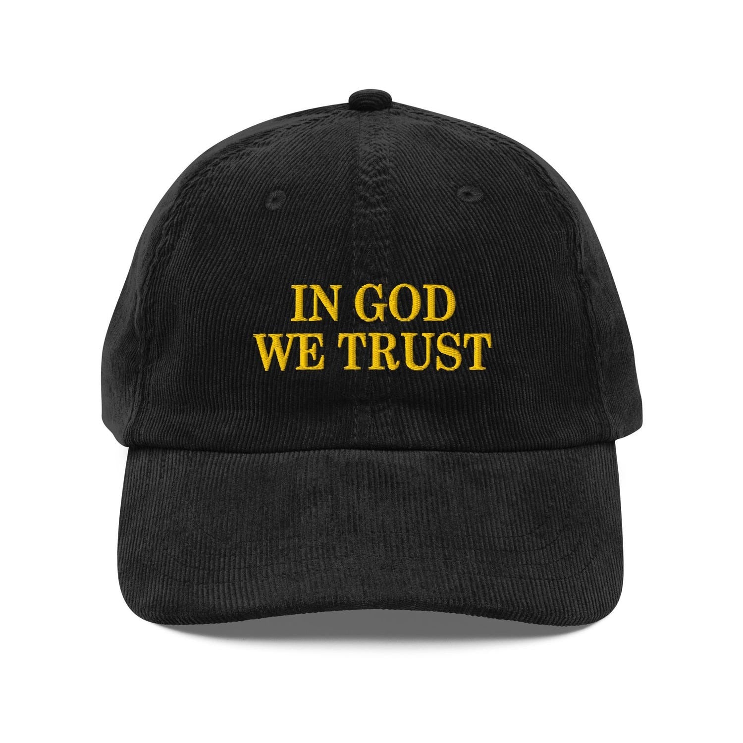 Custom Embroidered The Faithful Need an 'In God We Trust' Hat