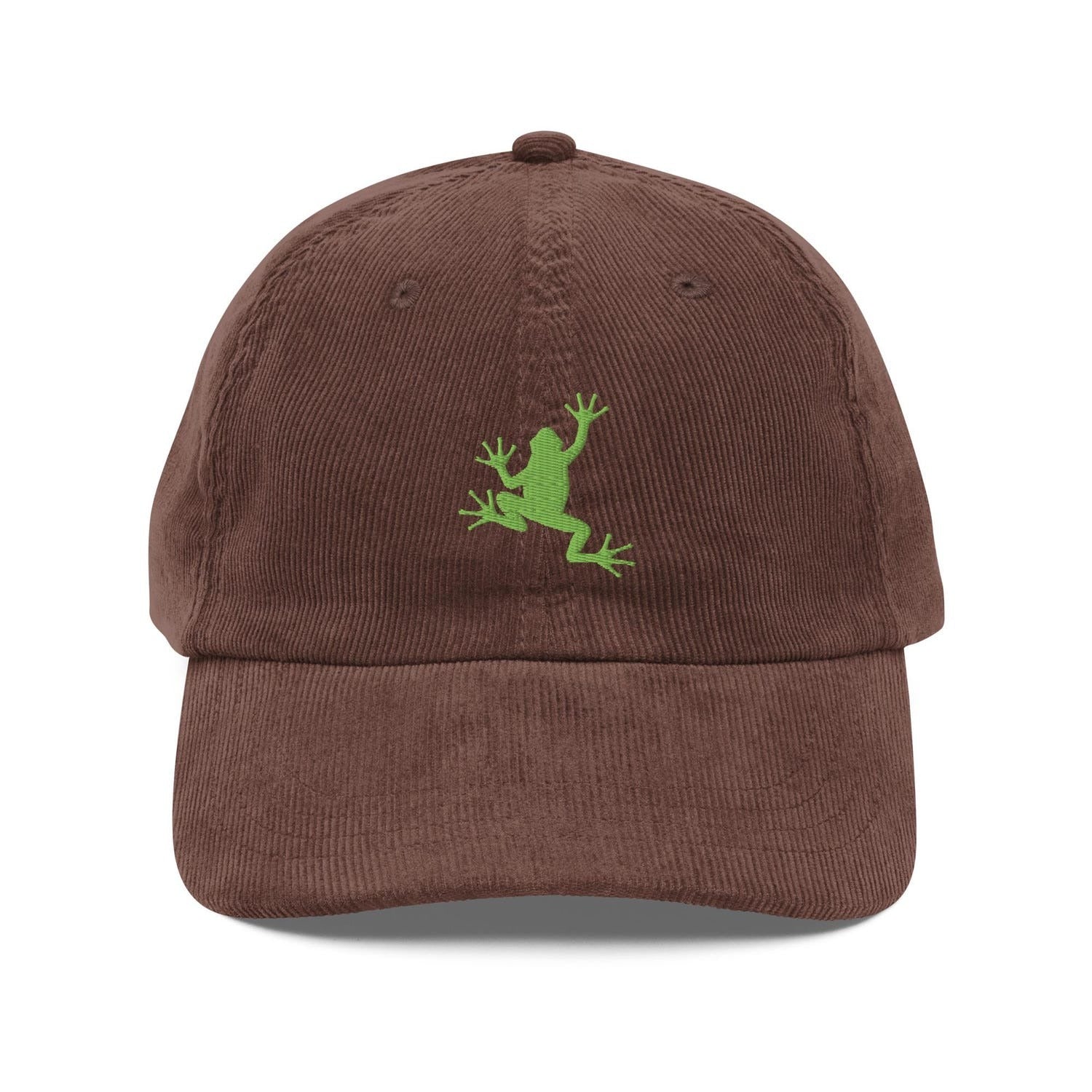 Custom Embroidered The Frog Fan Needs a Green Frog Hat