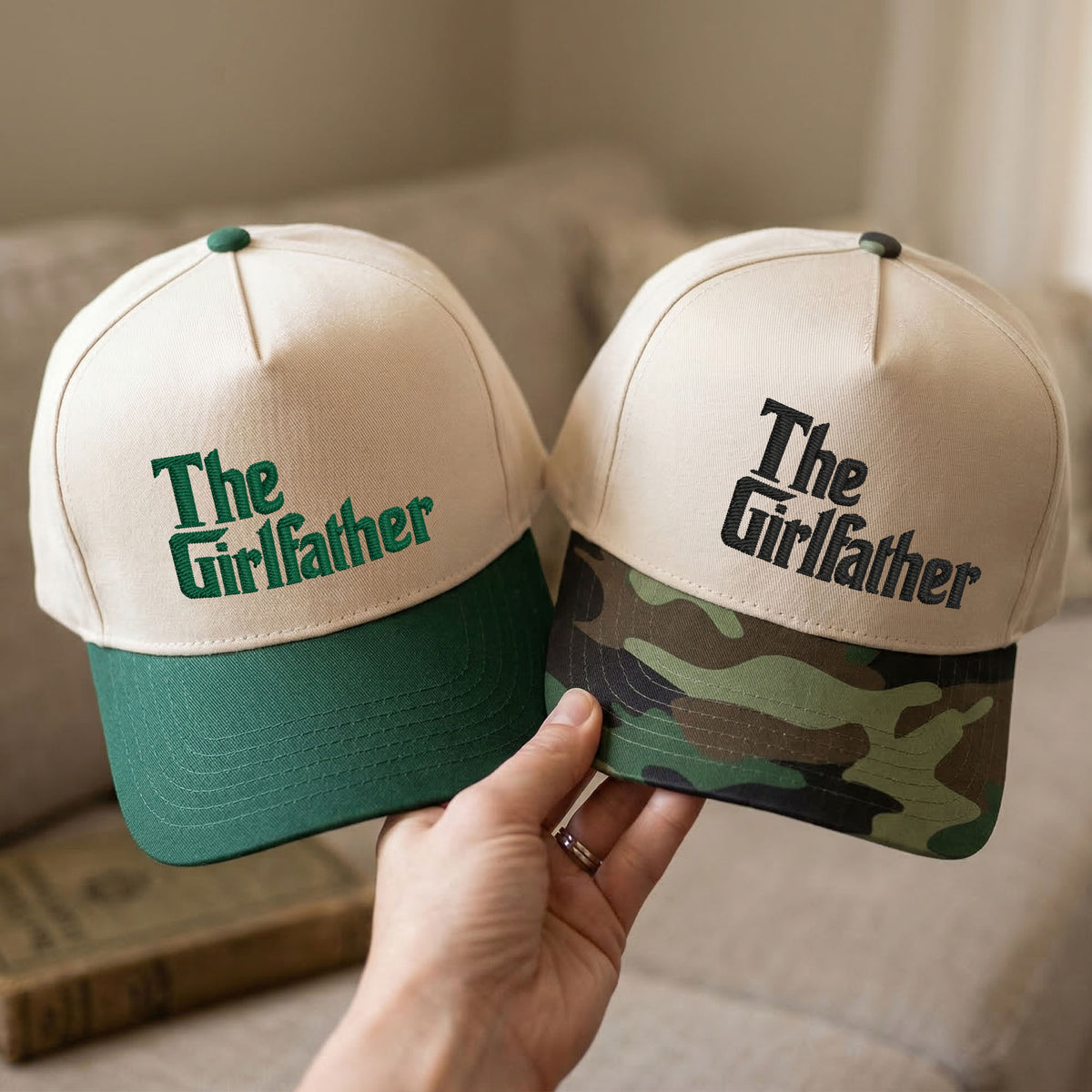 Custom Embroidered The Girlfather Snapback Hat