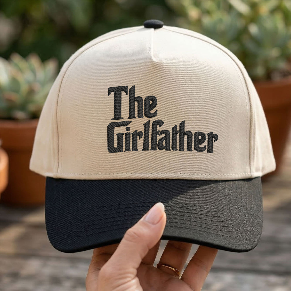 Custom Embroidered The Girlfather Snapback Hat