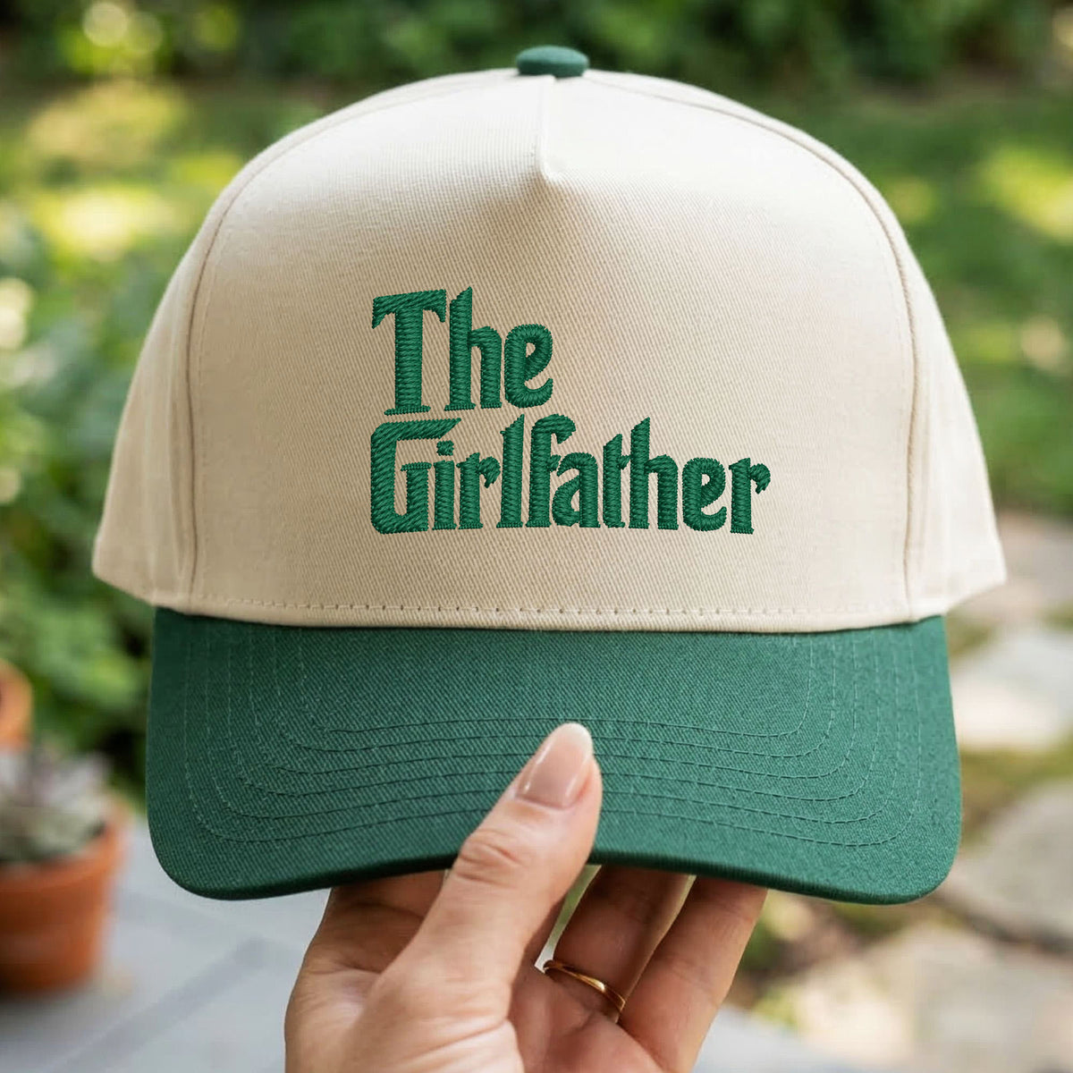 Custom Embroidered The Girlfather Snapback Hat