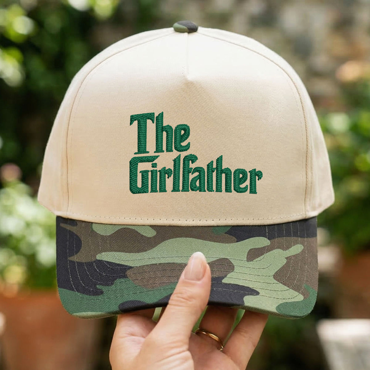 Custom Embroidered The Girlfather Snapback Hat