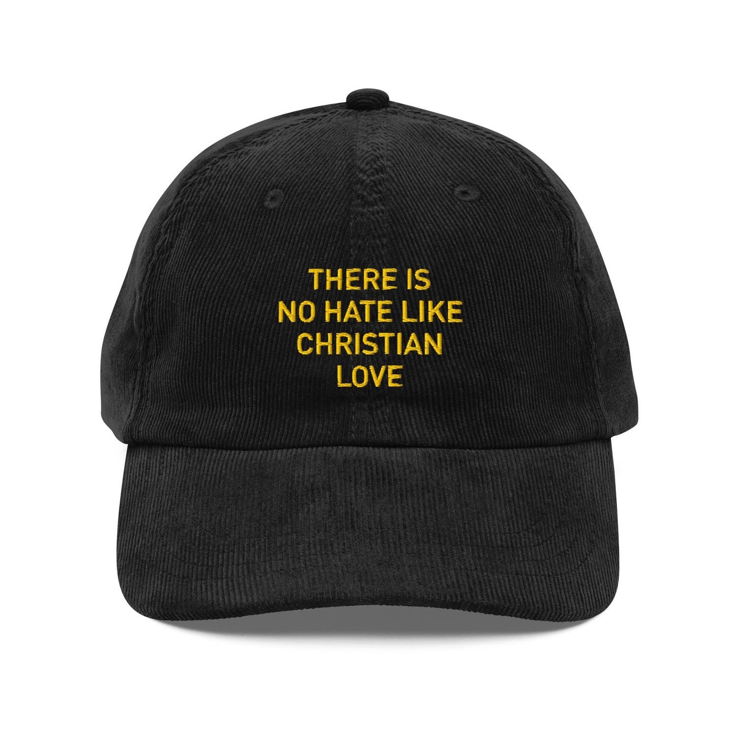 Custom Embroidered There Is No Hate Like Christian Love Hat