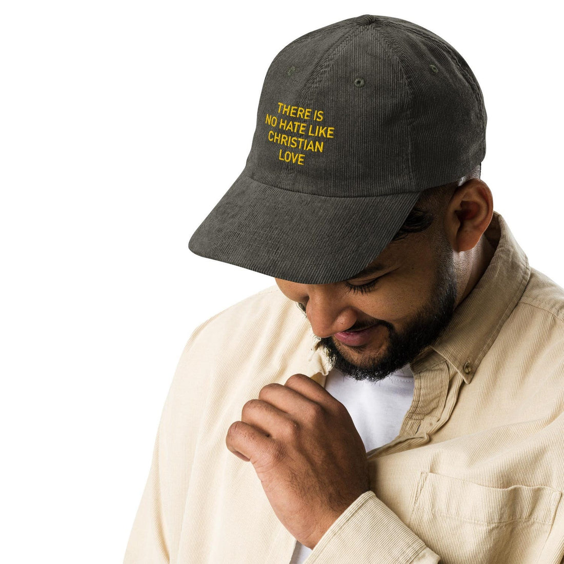 Custom Embroidered There Is No Hate Like Christian Love Hat