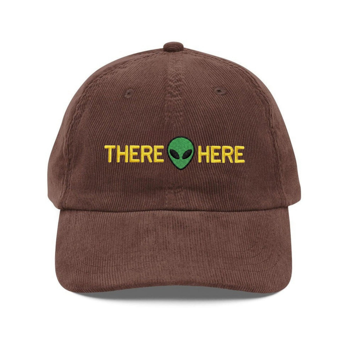Custom Embroidered They’re Here Alien Hat - UFO Aesthetic Vintage Cap ...