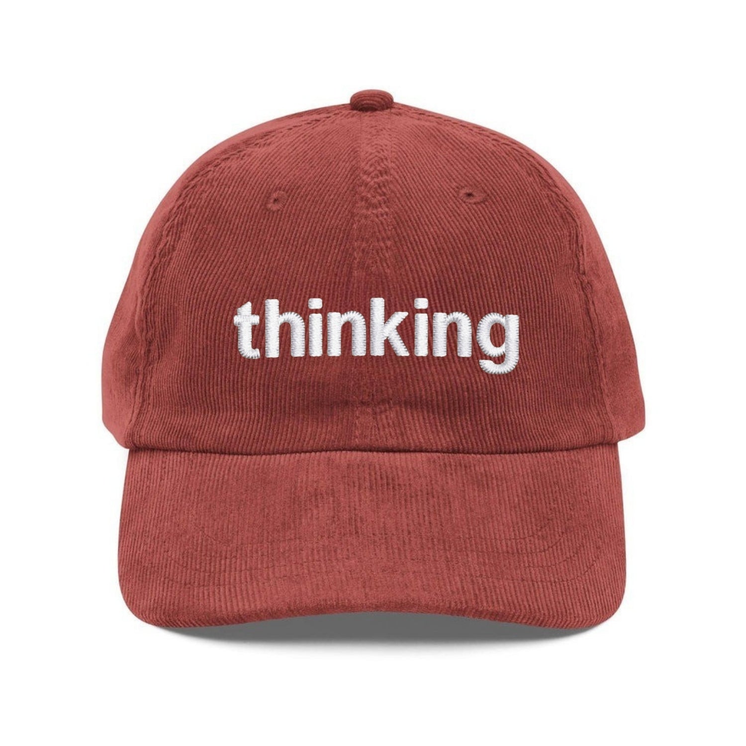 Custom Embroidered Thinking Hat