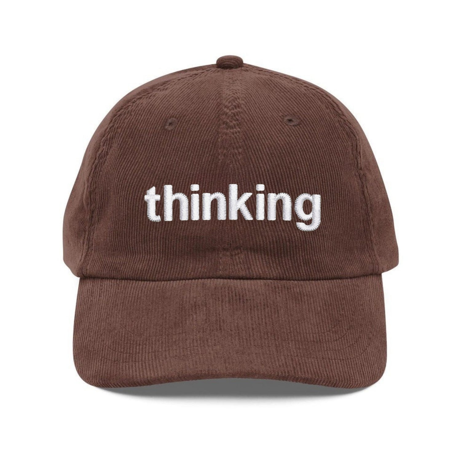 Custom Embroidered Thinking Hat