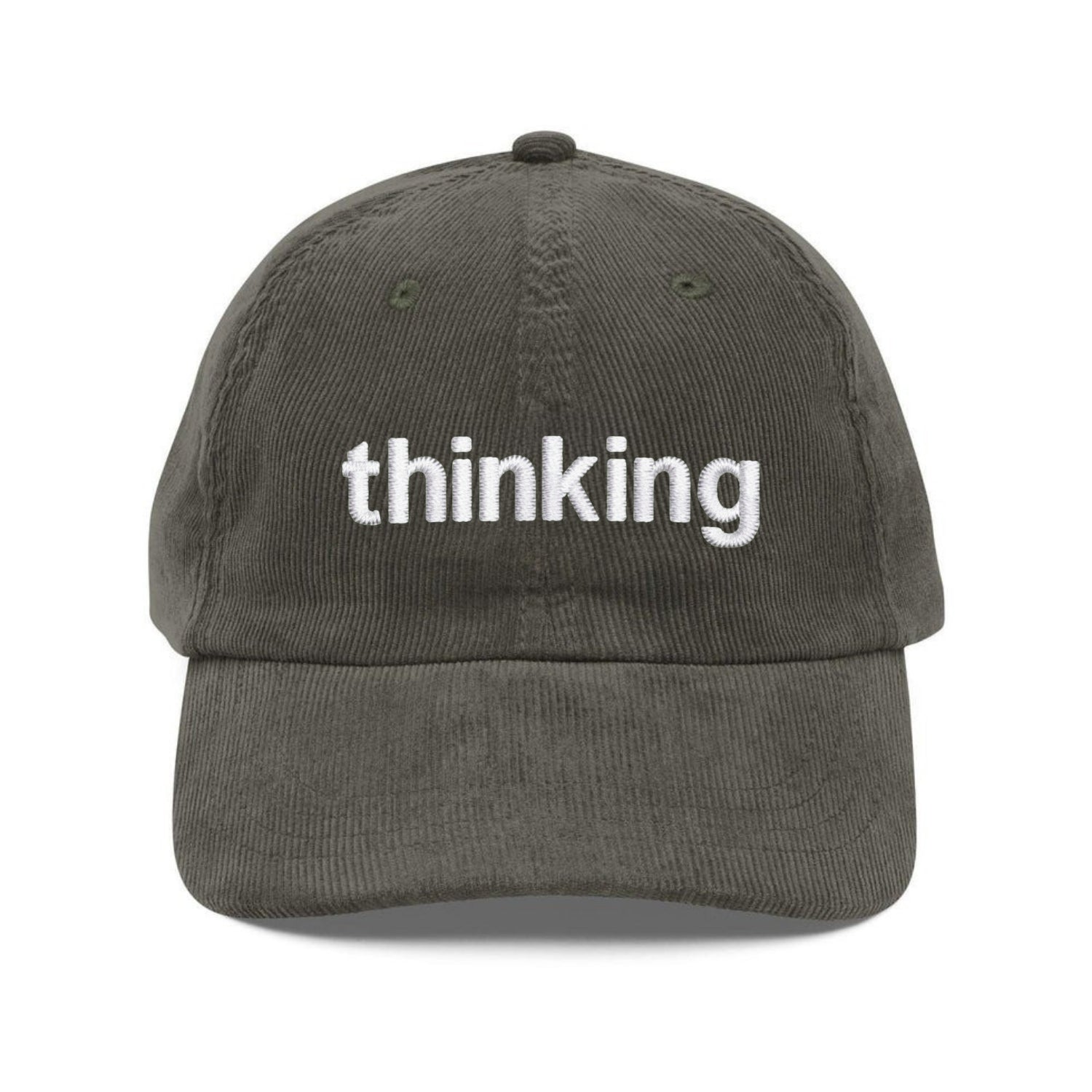 Custom Embroidered Thinking Hat